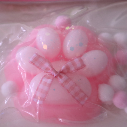 Taba Squishy Cat Paws with Pompom 7cm