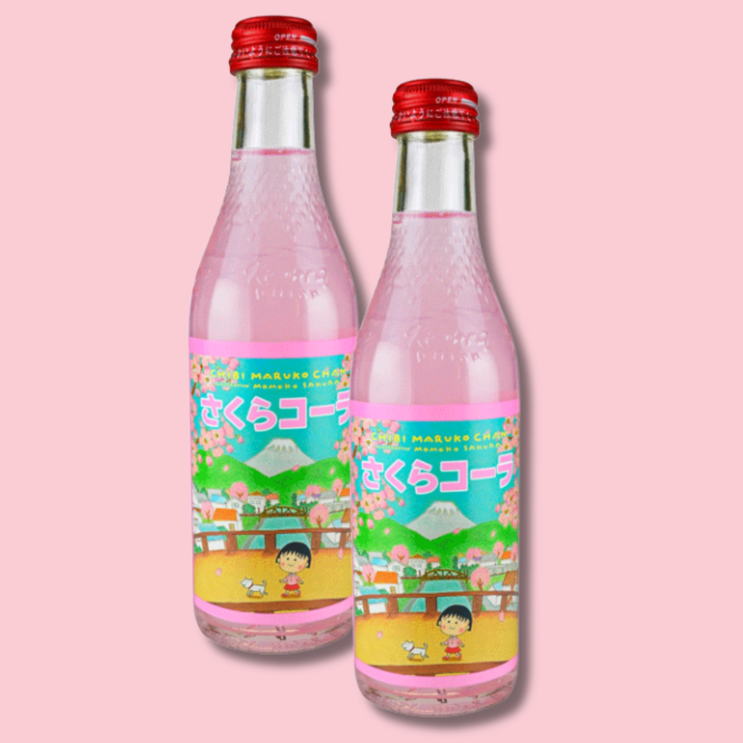 Sakura Cola Chibi Maruko-Chan 240ml (KIMURA)