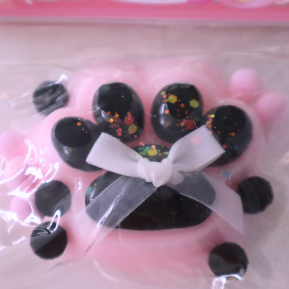 Taba Squishy Cat Paws with Pompom 7cm