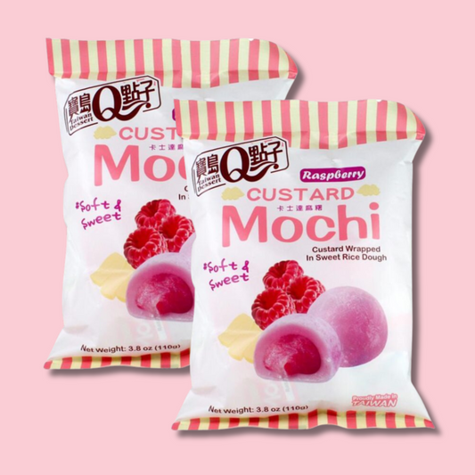 Mochi Raspberry Custard Flavor 110g (ROYAL FAMILY)