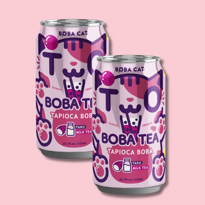 Kawaii Boba Milk Tea 315ml (BOBA CAT)