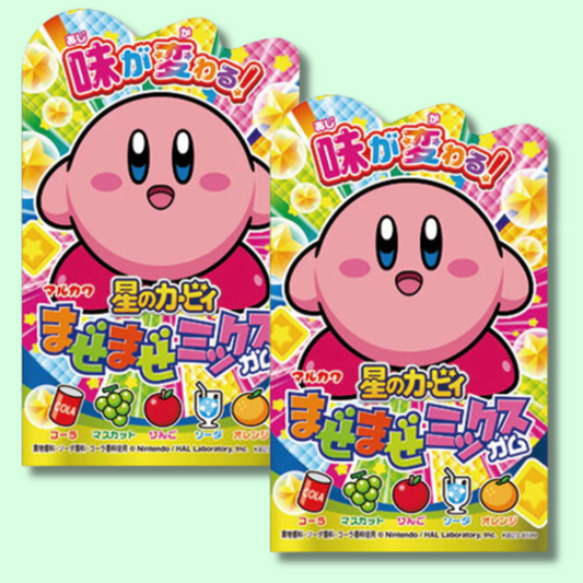 Kirby Chewing Gum Mixed Flavors MazeMaze 47g (MARUKAWA)