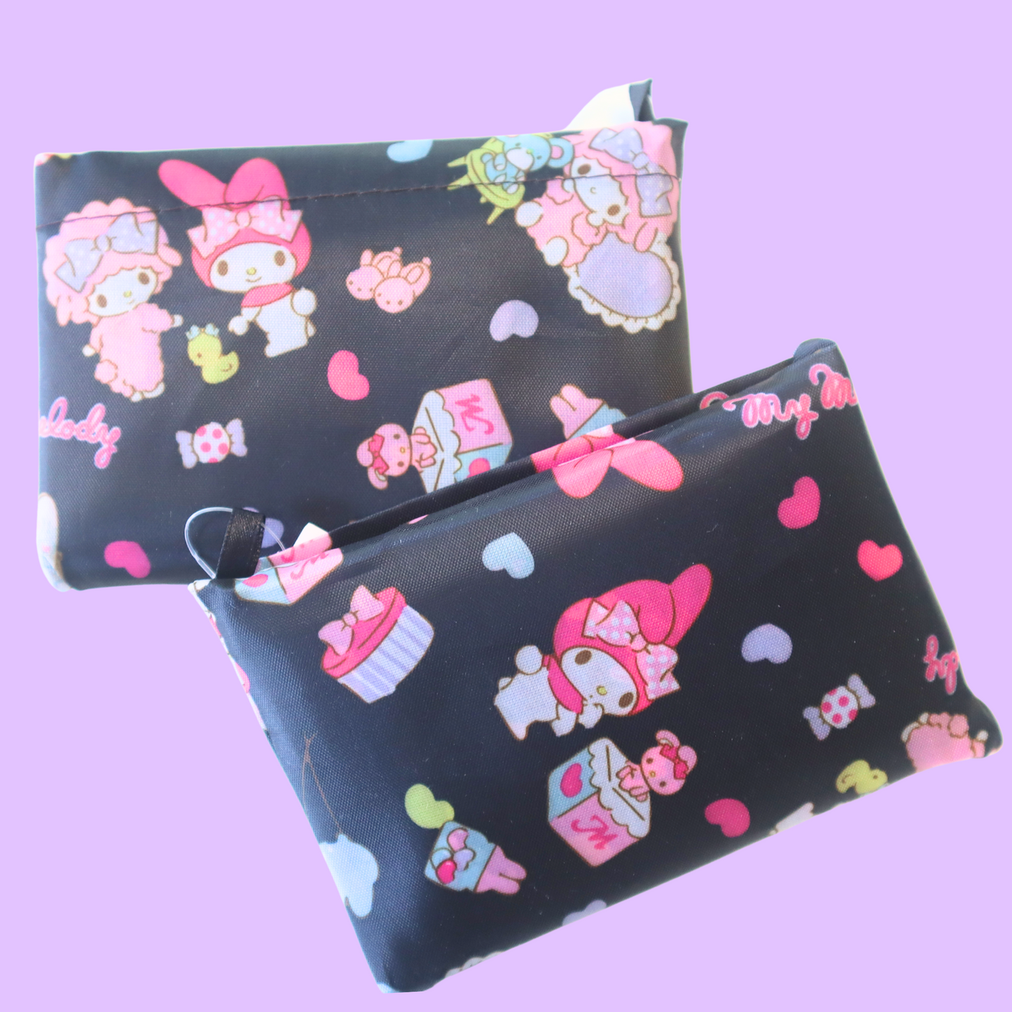 Foldbart Handlenett My Melody Svart