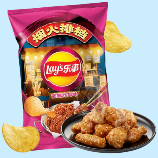 Lay's Potato Chips Sweet and Spicy Fried Chicken 70g