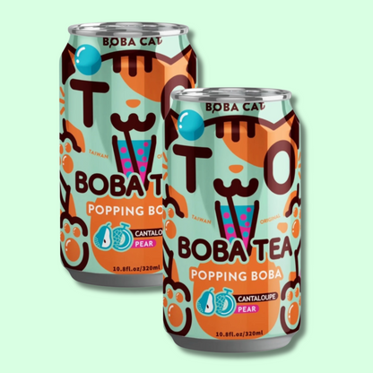 Kawaii Popping Boba Tea 320ml (BOBA CAT)