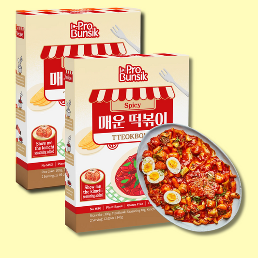 Tteokbokki Set Spicy 2-Servings 343g (PRO BUNSIK)