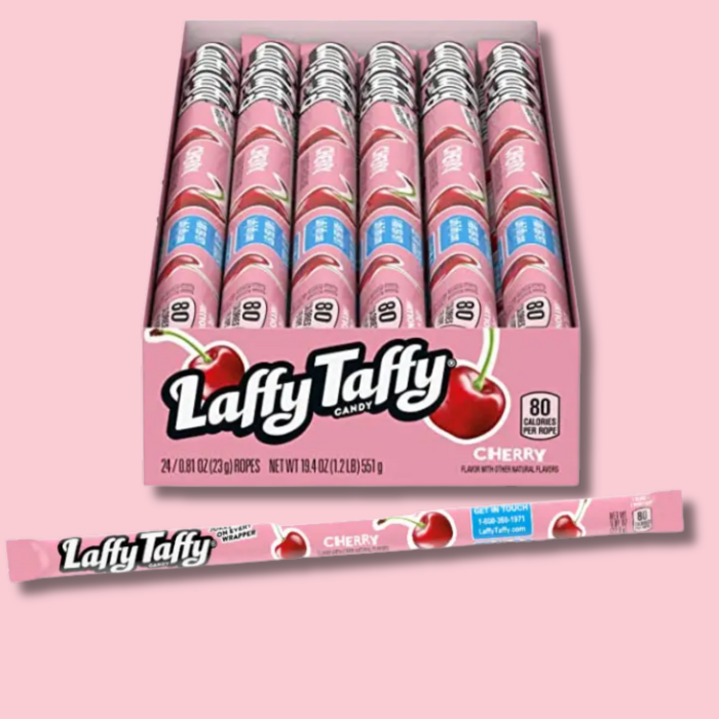 Laffy Taffy Rope Cherry 23g