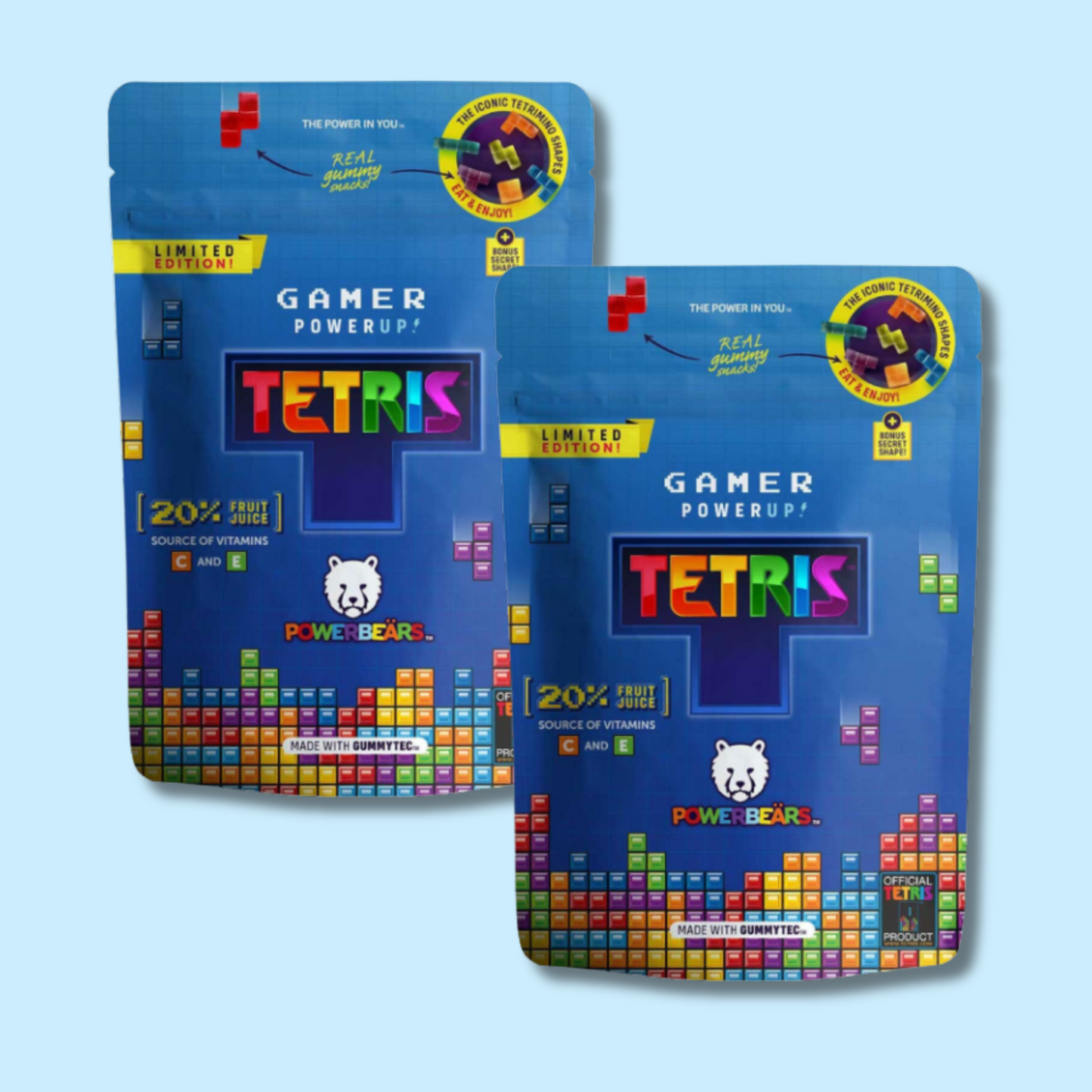 Tetris Gummies 125g (Powerbears)
