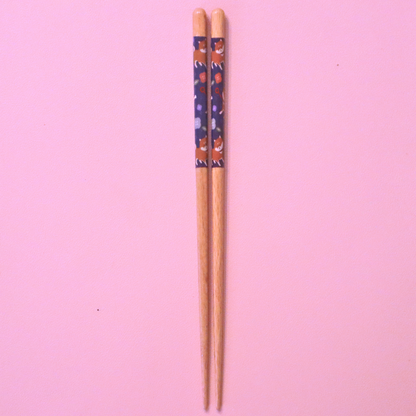 Japansk Wakasa Lacquered Chopsticks Dishwashable Shiba-Inu 21cm (Daiso)