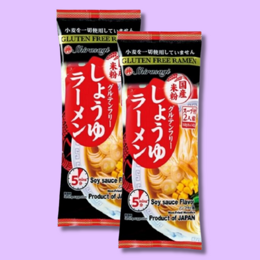 GLUTEN FREE Shoyu Ramen w/Soup 2 Servings 168g (TOA)