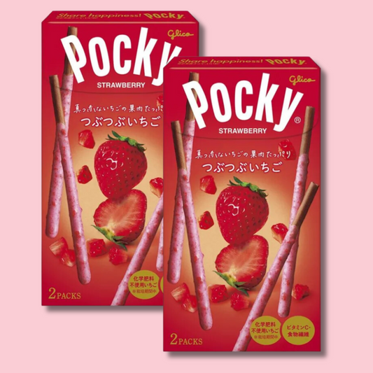 Pocky Crunchy Strawberry 55g (GLICO)