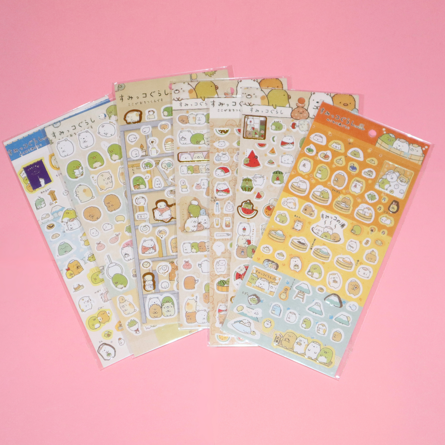 Sticker Sheet Sumikkogurashi (San-X)