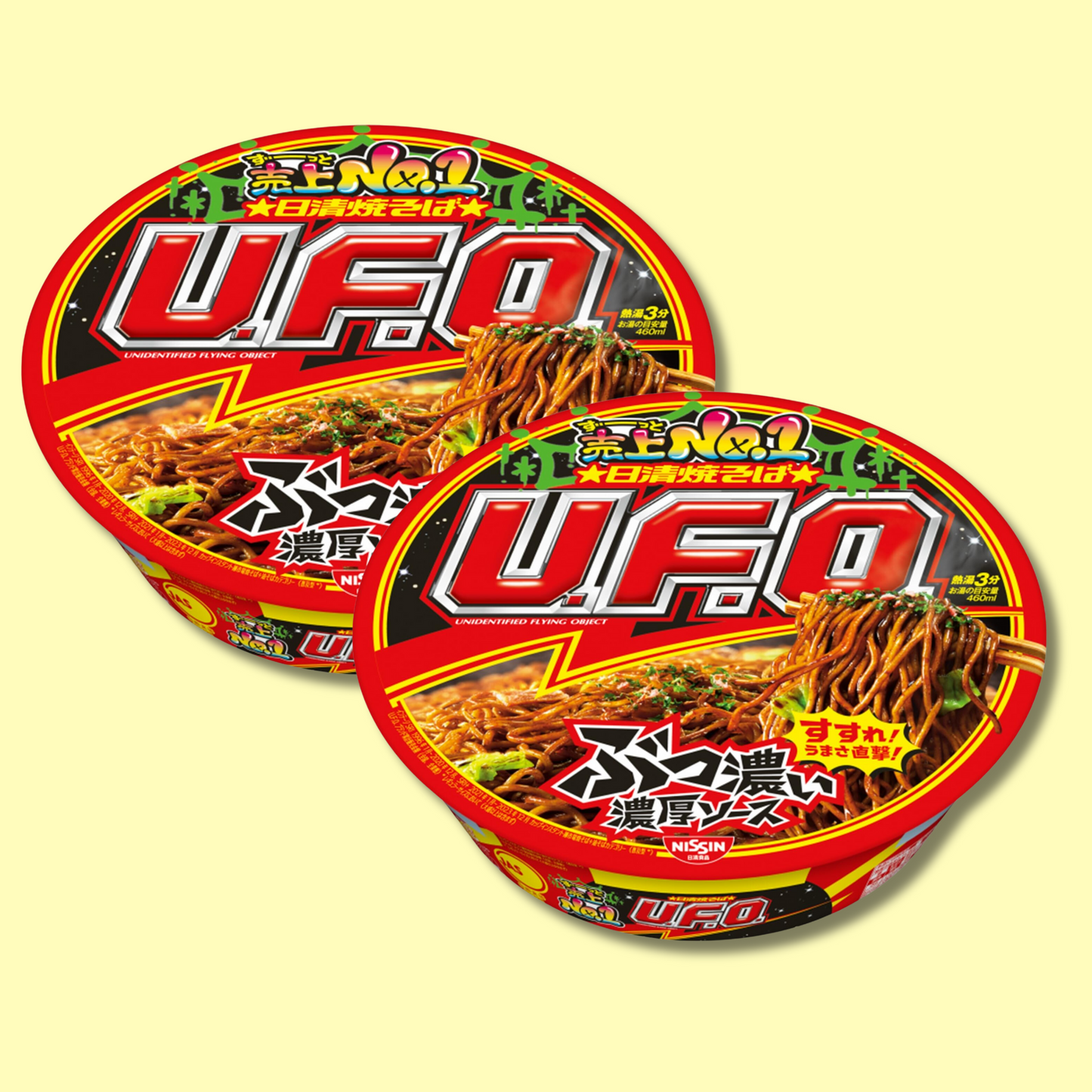 UFO Yakisoba Stir-Fried Noodle 128g (NISSHIN)