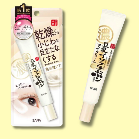 Nameraka Honpo Isoflavone Medicinal Wrinkle Eye Cream 20g (SANA)