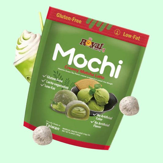 Mochi Creamy Matcha Latte 120g 8stk (ROYAL FAMILY)