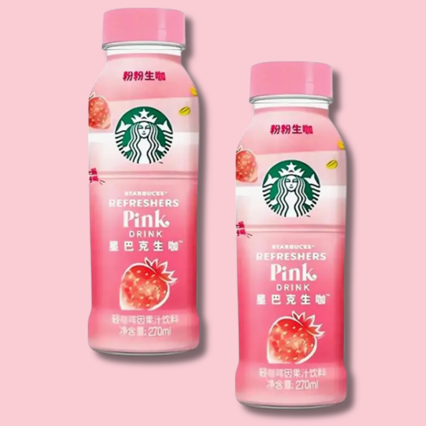 Starbucks Refreshers Pink Drink Strawberry 270 ml