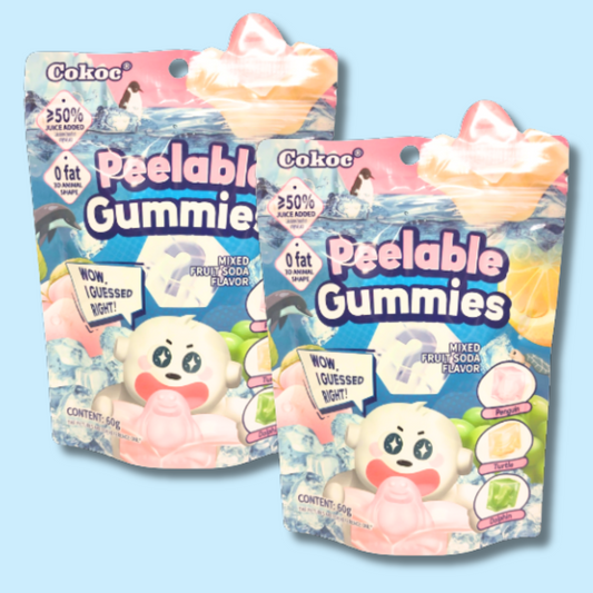 Peelable Soft Candy Mixed Fruit Soda 60g (COKOC)