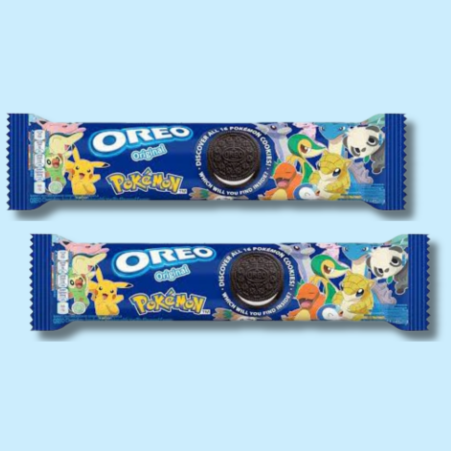 Oreo Pokemon Vanilla Chocolate Cookie 119.6g