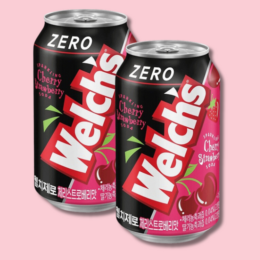 Welch's Zero Cherry & Strawberry Soda 355ml (NONGSHIM)