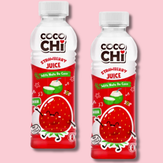 Cocochi Strawberry Juice Nata De Coco 450ml