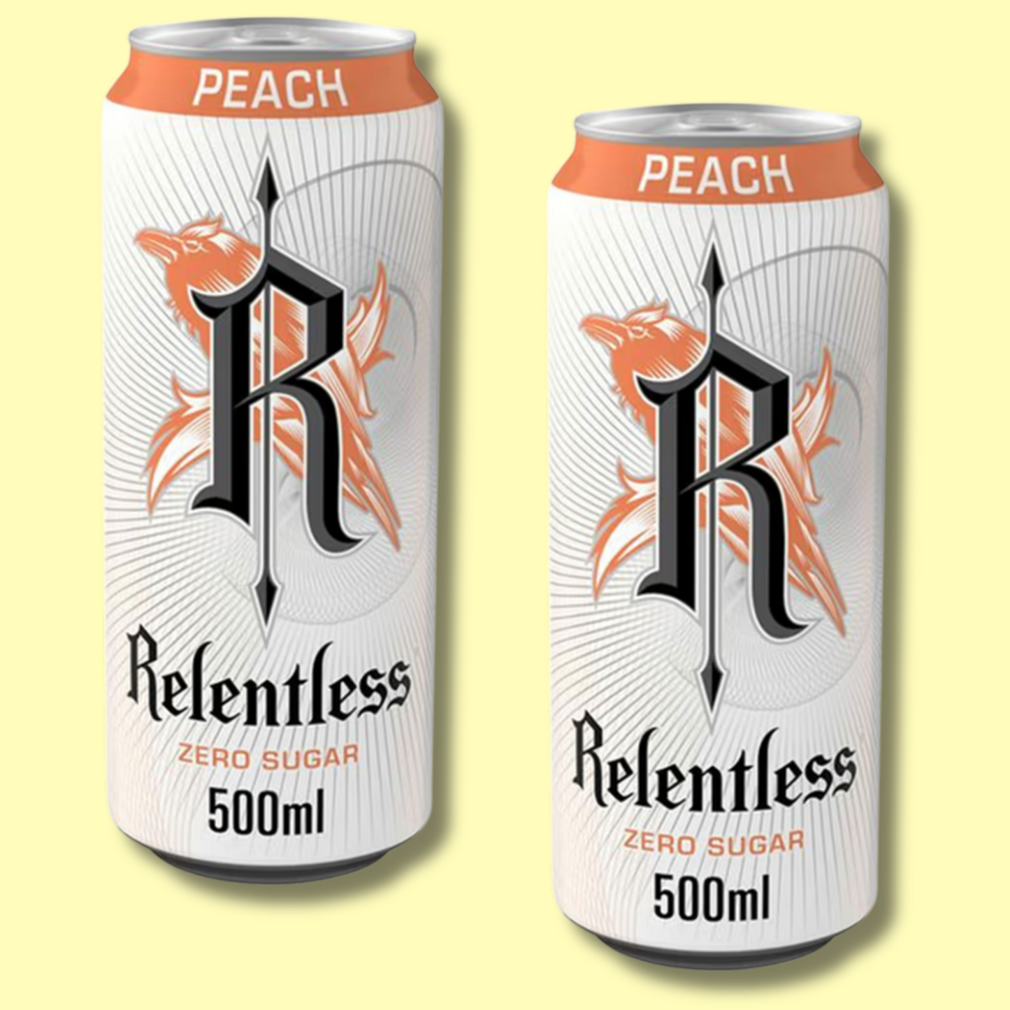 Relentless Peach Zero 500ml (COCA COLA)