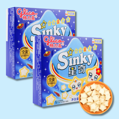 Sinky White Sandwich Biscuit 60g (GLICO)