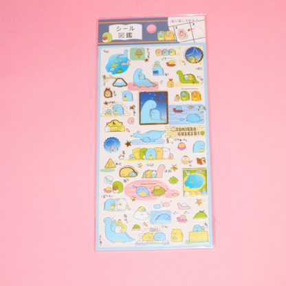 Sticker Sheet Sumikkogurashi Si-ru Zukan (San-X)