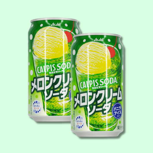 Calpis Melon Cream Soda 350ml (ASAHI)