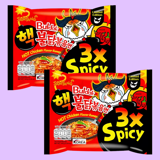 Buldak Hot Chicken Ramen 3XSpicy 140g (SAMYANG)