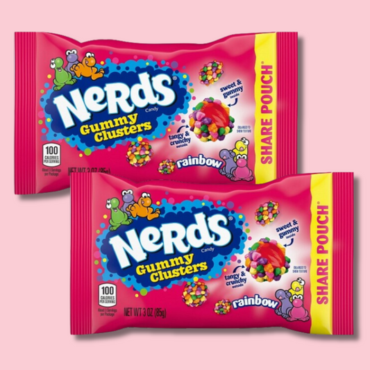 Nerds Gummy Clusters Rainbow 85g