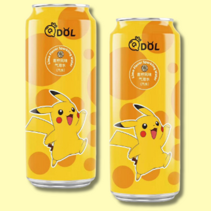 Pokemon Pikachu Lime Sparkling Water 500ml (QDOL) DATOVARE