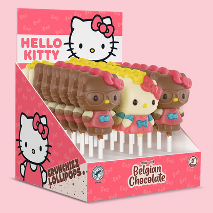 Hello Kitty Belgian Milky Chocolate Lollipop 30g