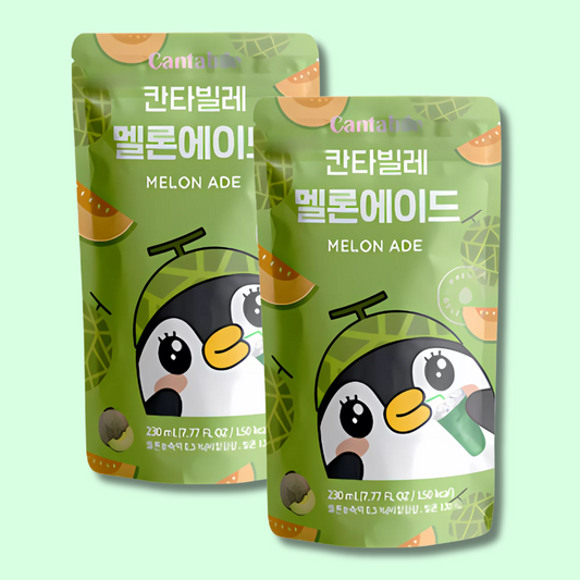 Viral!!! Korean Pouch Drink Melon Ade 230ml (CANTABILE) HALAL