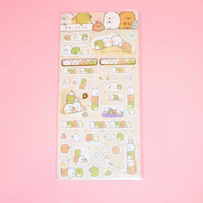 Sticker Sheet Sumikkogurashi (San-X)