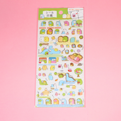 Sticker Sheet Sumikkogurashi Si-ru Zukan (San-X)