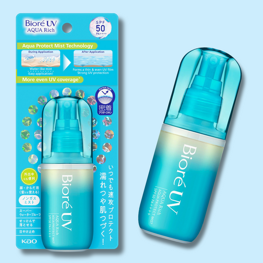 Aqua Rich Sunscreen Protect Mist SPF50+ 60ml (BIORE UV)