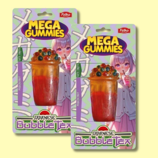 Mega Gummies Japanese Bubble Tea 120g (FELKO)