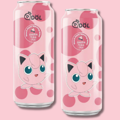 Pokemon Jigglypuff Peach Sparkling Water 500ml (QDOL) DATOVARE