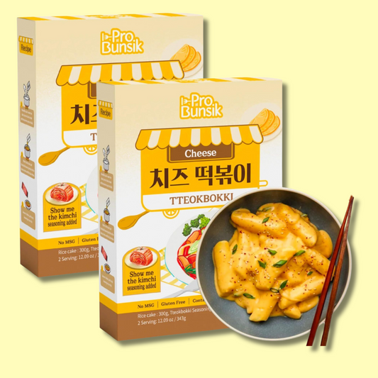 Tteokbokki Set Cheese 2-Servings 343g (PRO BUNSIK)