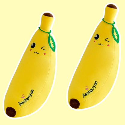 Kosebamse Jumbo Banana 50cm