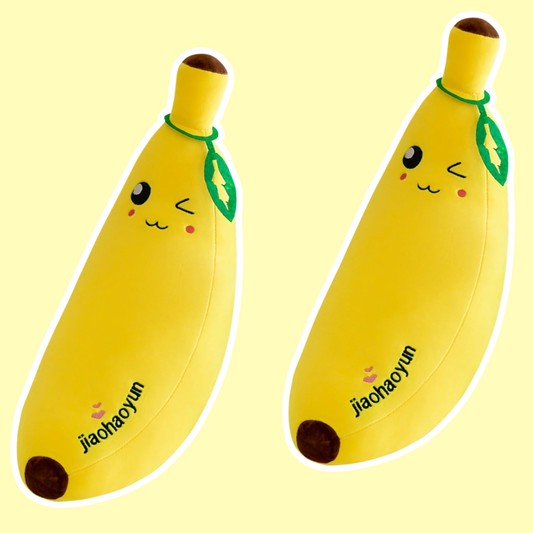 Kosebamse Jumbo Banana 50cm