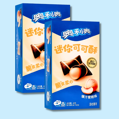 Oreo Crispy Rolls Bites Peach Chocolate 40g DATOVARE