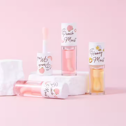 Moist Lip Oil Peach/Honey 3.8g