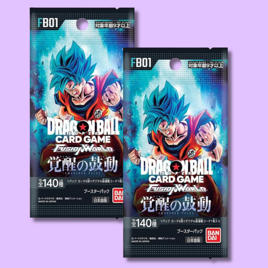 TCG Dragon Ball Super Fusion World Booster Pack FB-01 (BANDAI)