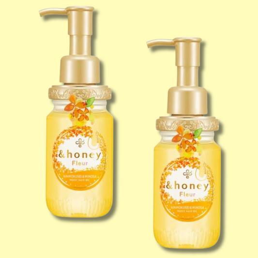 &honey Fleur Kinmokusei & Mimosa Moist Hair Oil (VICREA)