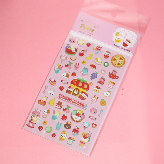 Sticker Sheet Petit Sticker Nara Cute Rabbit