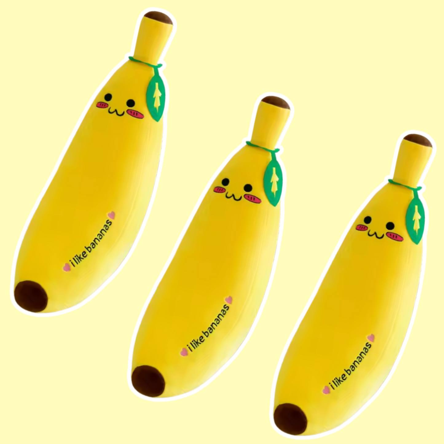 Kosebamse Banana 35cm
