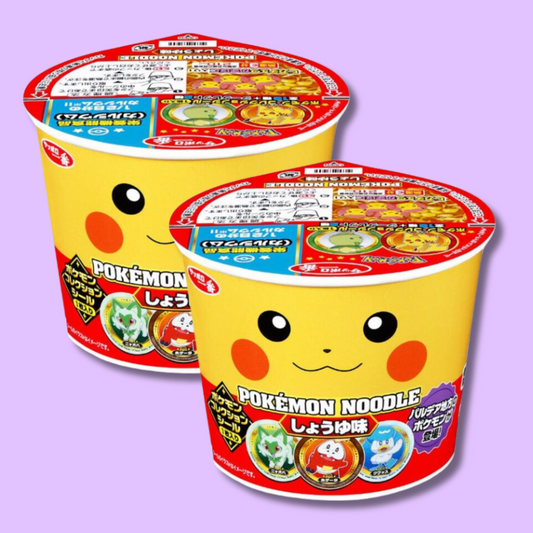 Pokemon Ramen Noodles Soy Sauce 38g (SAPPORO ICHIBAN)