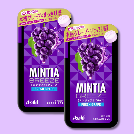 Mintia Breeze Mints Fresh Grape (ASAHI)