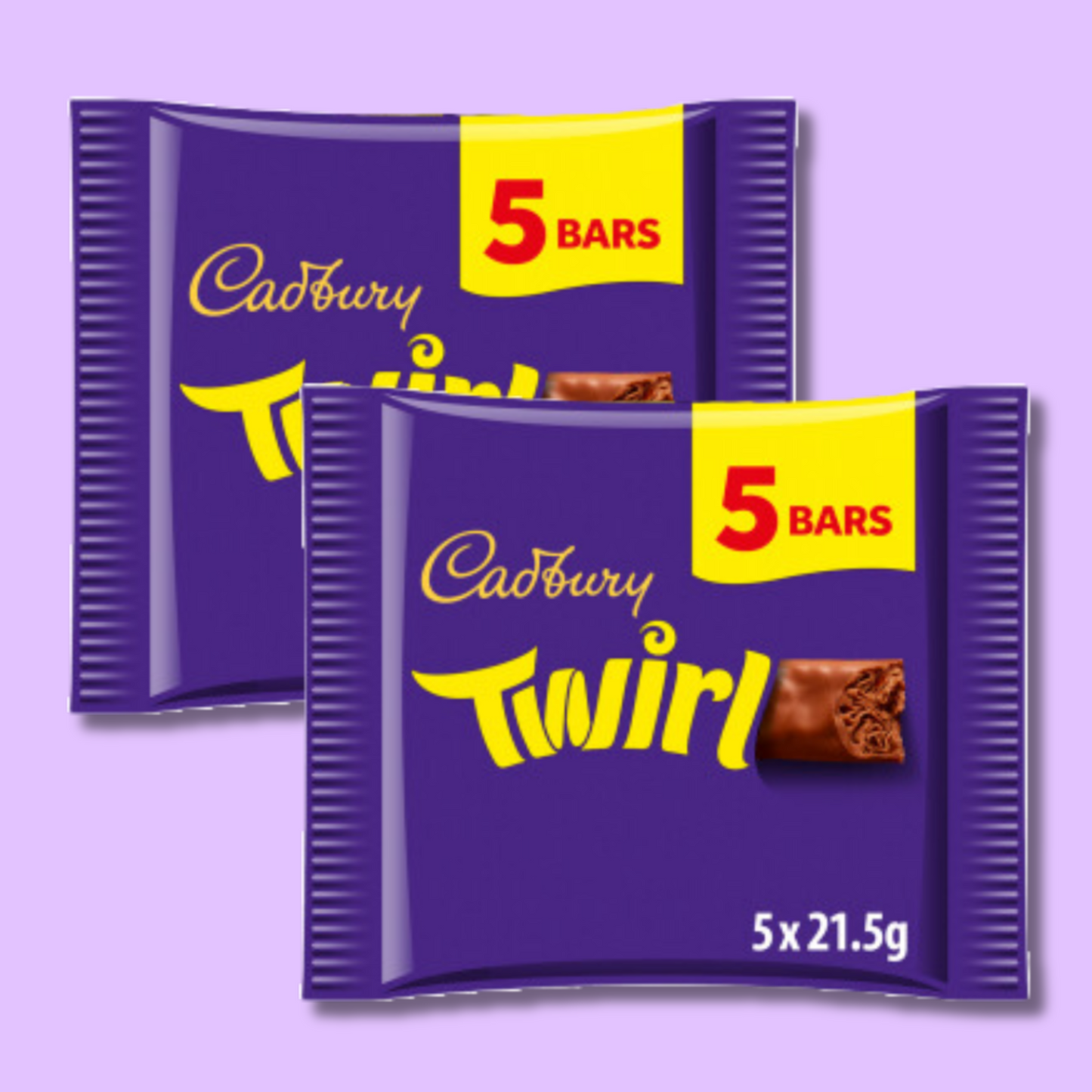 Twirl 5-Pack 107.5g (Cadbury)